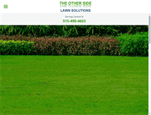 Tablet Screenshot of lawncareankeny.com